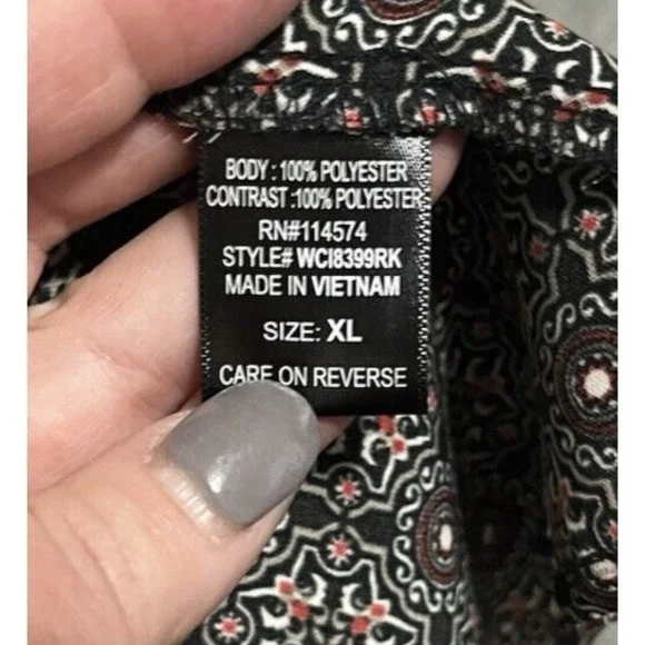 3/$20 Pleione Kimono Cardigan Tie Waist Black Lightweight Short Sleeve Large - Picture 4 of 6